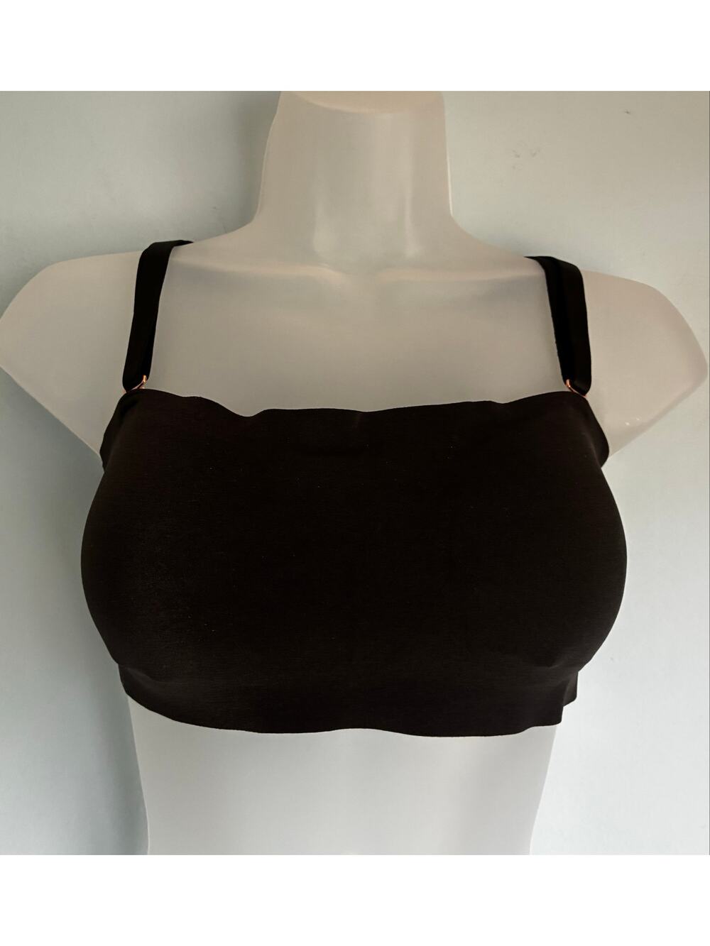PINK Victoria's Secret Multiway Strapless Bralette Black Large NWOT